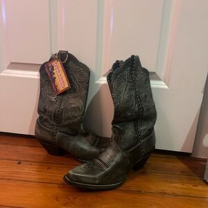 Durango Black Western Boots